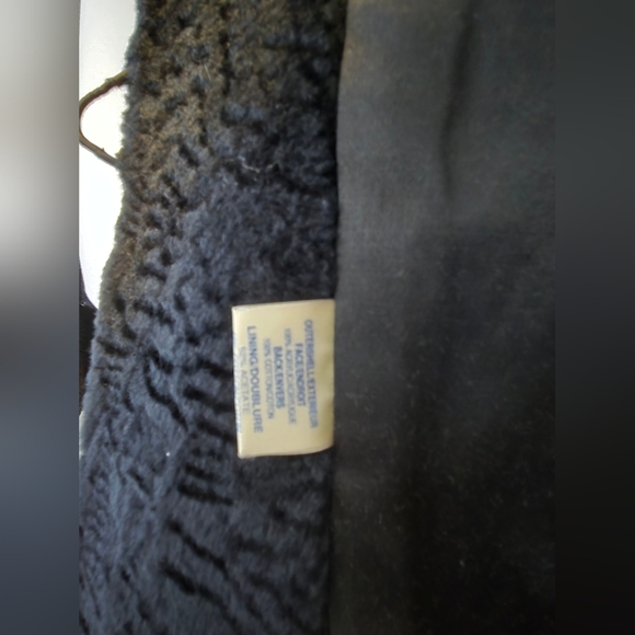 Vintage Faux Fur 1950s Mobwife Quiet Luxury Jacket Coat Size XL Warm Cozy - Picture 11 of 11